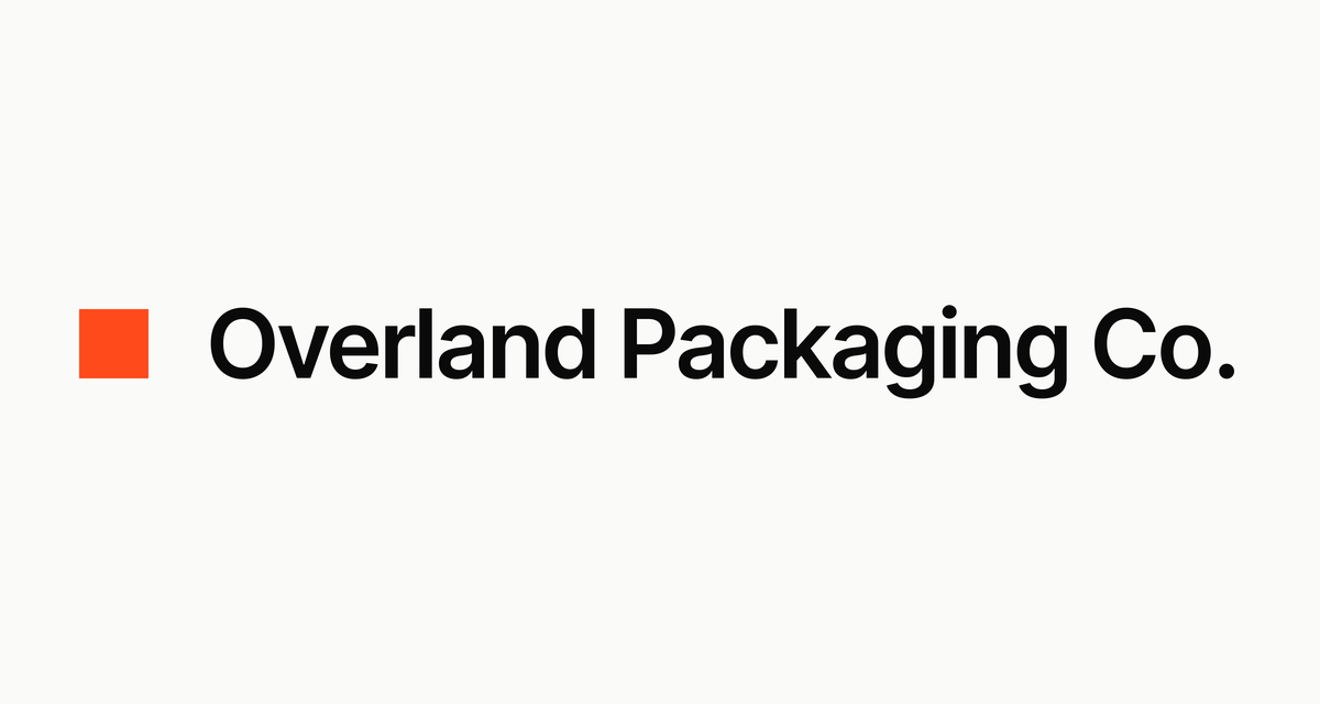 Overland Packaging Co. logo